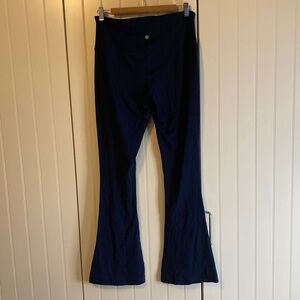 lululemon Dark Blue Flared Leggings